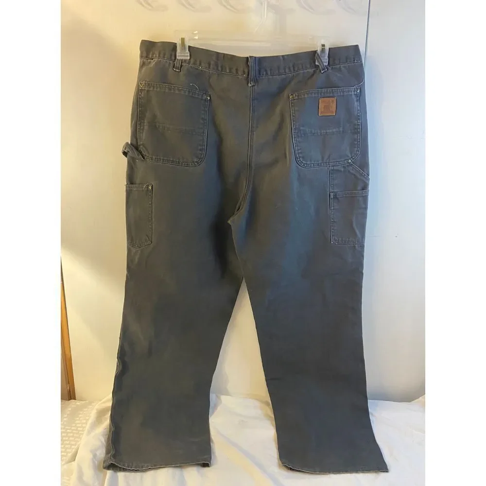 Bear River Workwear Carpenter Denim Jean‎ Pants  green dungarees 42x31